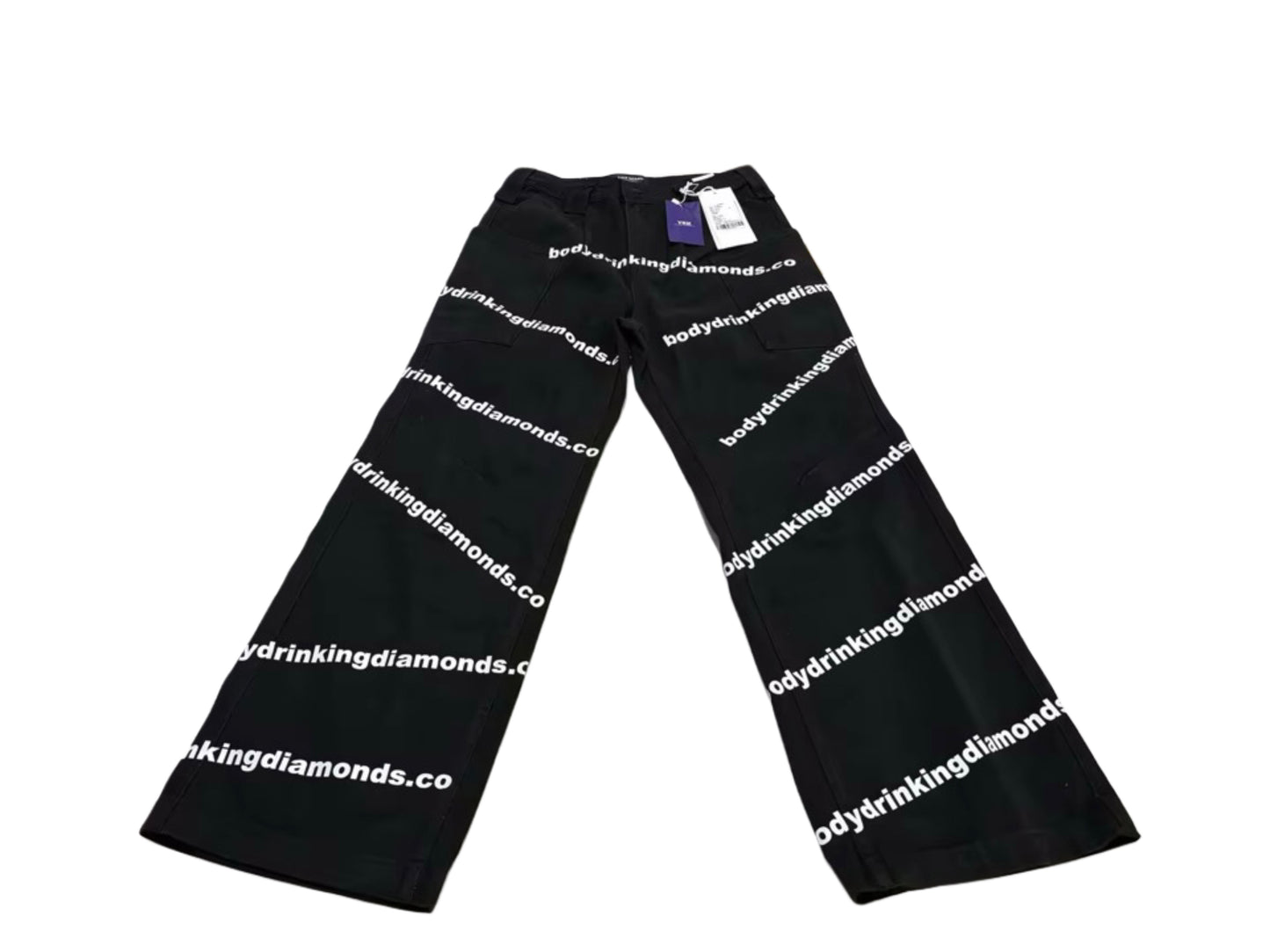 bodydrinkingdiamonds logo jeans