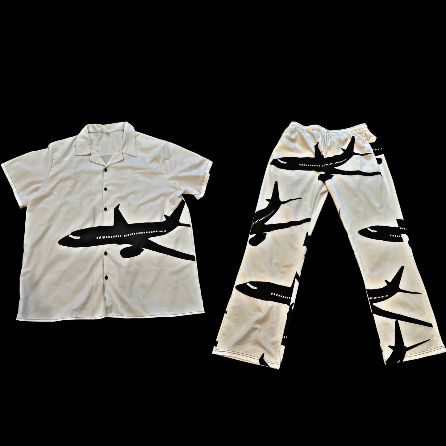 The Complete AirPlane Shawty Outfit- All White