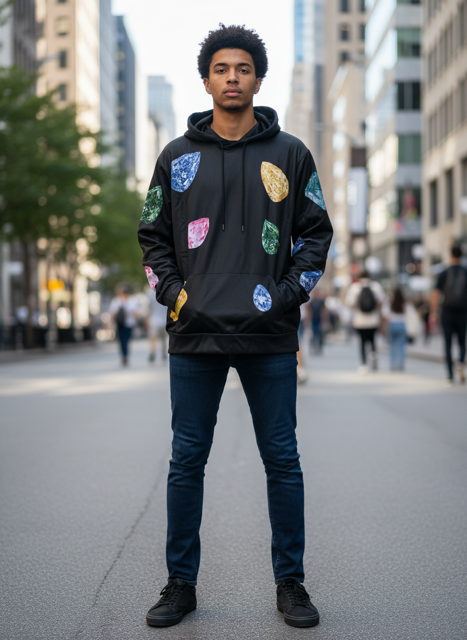 Diamonds Pullover hoodie