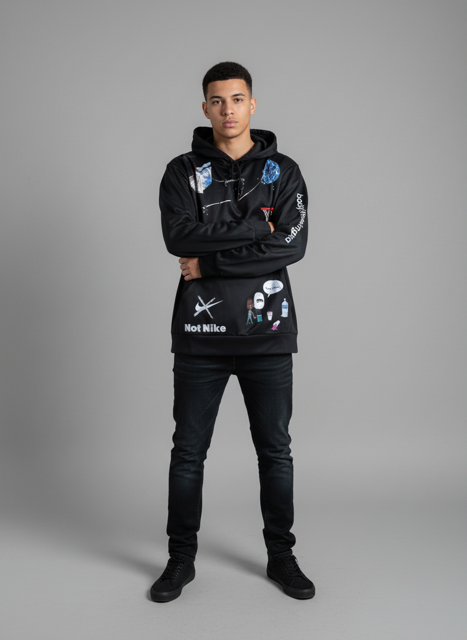 NotNike Pullover Hoodie